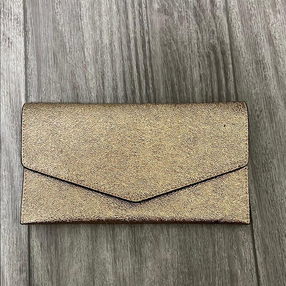 Elegant Gold Clutch